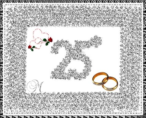 Contextual translation of buon anniversario di matrimonio into english. Argento Auguri Di Buon Anniversario Di Matrimonio 25 Anni ...