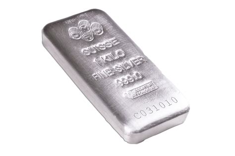 1kg Pamp Silver Bar Pacific Precious Metals