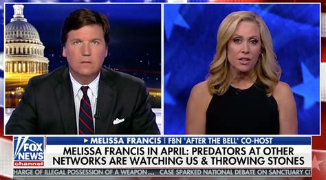 Fox News Melissa Francis Says Colleagues Shared Sexual Misconduct