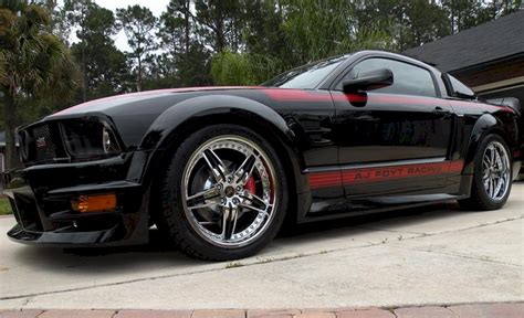 Black 2008 Ford Mustang Aj Foyt Coyote Edition Coupe Mustangattitude