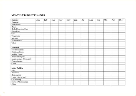 Headcount monthly excel sheet : Bill Organizer Spreadsheet Printable Spreadshee bill ...