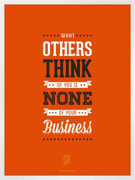 What Others Think Of You Quotes Quotesgram