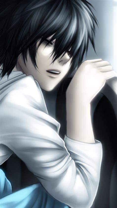 Death Note L Phone Wallpaper Death Note Wallpapers Anime Hq Celebrities