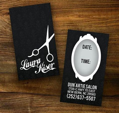 These business cards contain the barber's shop details, his name, contact details, shop address and lots of other important information. Hey, I found this really awesome Etsy listing at https ...