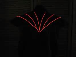 El wire, is a fun and easy way to incorporate battery. EL Wire Coats and Vests: Enlighted Illuminated Clothing