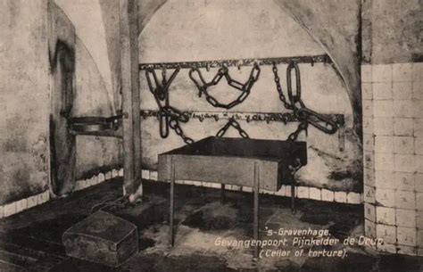 The Hague Netherlands Gevangenpoort Prison Cellar Of Torture Vintage