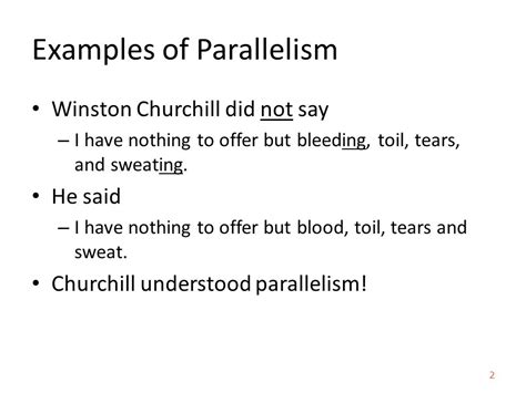 Which Quote Uses Parallelism I Have A Dream