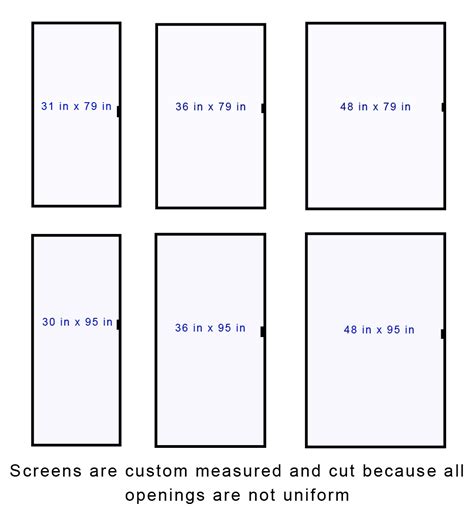 Measuring for your doors will depend upon some factors: Sliding Screen Door Standard Sizes | Sliding Doors