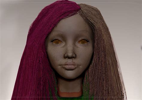 Zbrush Girl 3d Model 5 Obj Ztl Free3d