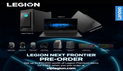Pre Order The New Lenovo Legion Devices And Get Exciting Accessory