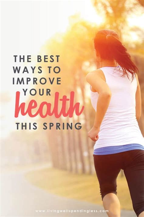 Easy Ways to Improve Your Health Today⎢Simple Health Goals ...