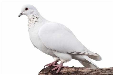 Premium Photo White Dove Bird Isolated