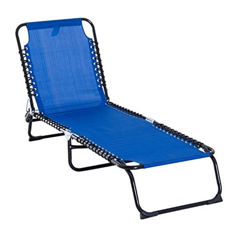 Sold and shipped by vm express. Outsunny 3-Position Portable Reclining Beach Chaise Lounge ...