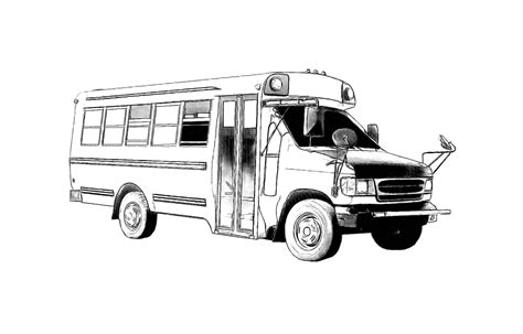 Printable School Bus Coloring Page For Kids Cool2bkids School