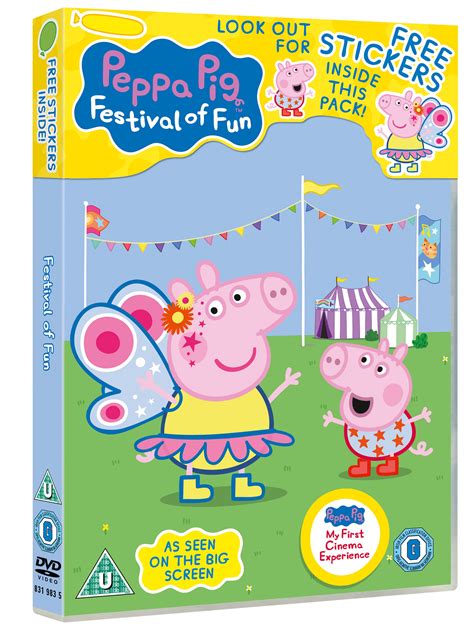 Peppa Pig Festival Of Fun Dvd Free Shipping Over £20 Hmv Store