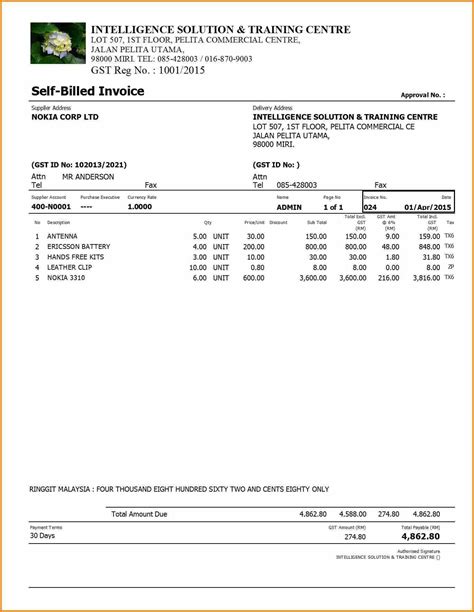 Fake Medical Bill Generator And Electronic Invoice Template Invoice