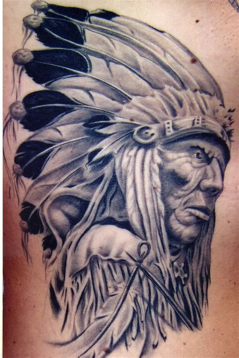 52 Female Indian Chief Tattoos Indian Tattoo Design Native Indian Tattoos Indian Headdress
