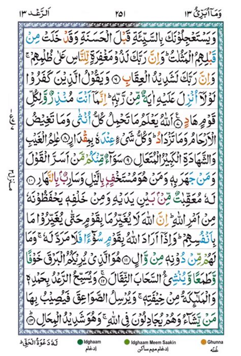 The surah's position in the quran in juz 13 and it is called madani sura. Surah Ar Ra'd - Meri Web