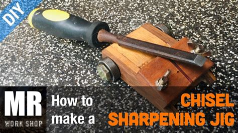This is also done in order to makes sure that the iron is securely held in. DIY Sharpening guide for chisels and plane blades - YouTube