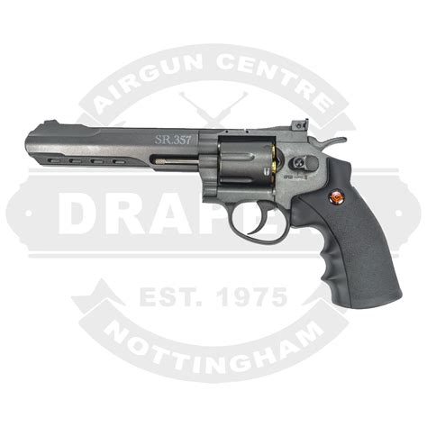 Crosman Sr357 Revolver Black 45mm Bb Airguns