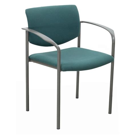 Browse thousands of designer pieces and make an offer today! Steelcase Player Used Stackable Chair, Green | National ...