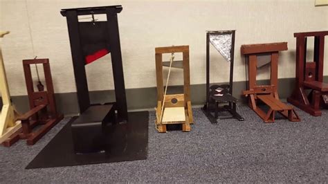 A completely unique item for any collector interested in the history of execution machines. Guillotine Projects - YouTube