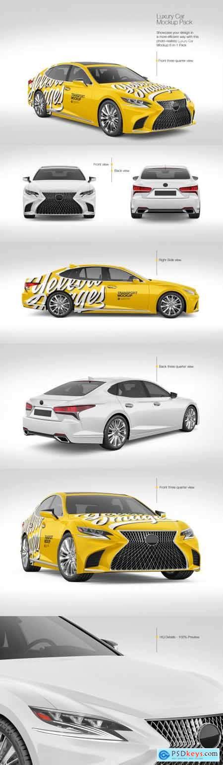 Luxury Car Mockup Pack 69766 Free Download Photoshop Vector Stock