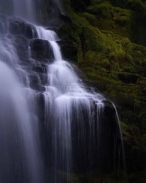 Waterfall Water Cascade Rock Nature Hd Phone Wallpaper Peakpx