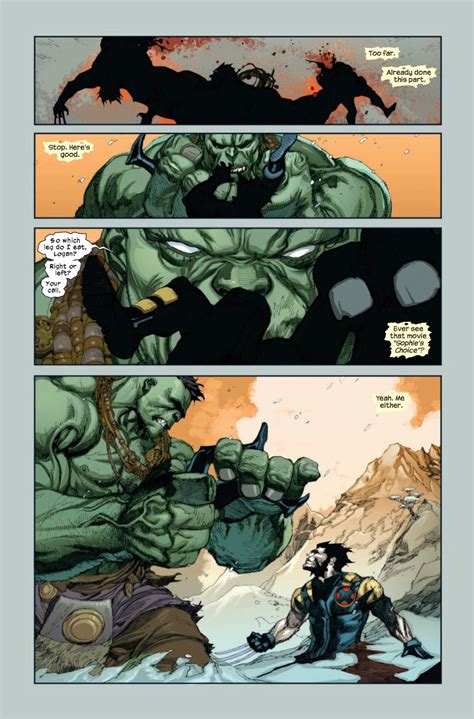 Ultimate Hulk Vs Wolverine For Real Comic Book