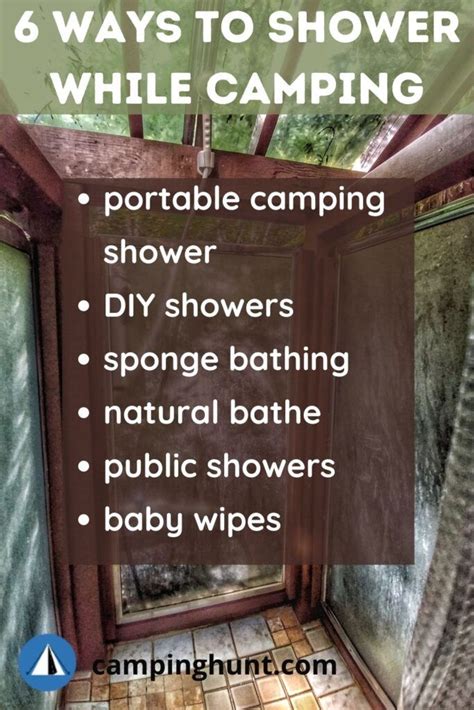 how to shower while camping 6 absolutely easy ways