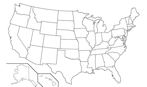 Printable Map Of United States Blank Printable Us Maps
