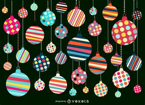 Check spelling or type a new query. Christmas Ornament Pattern Background Design - Vector Download