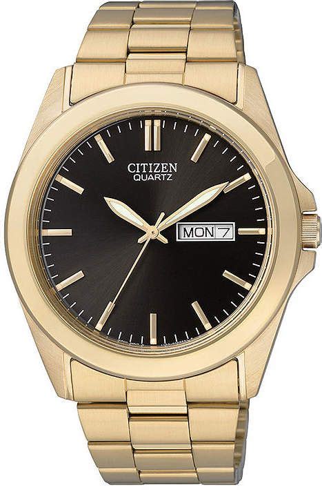 Jcpenney Citizen Quartz Citizen Mens Gold Tone Stainless Steel Watch