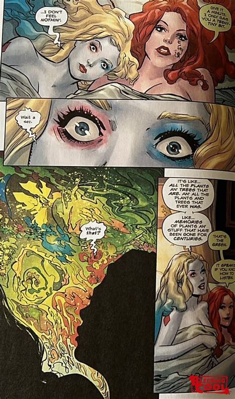 Poison Ivy And Harley Quinn Back In Bed And The Green 9 Spoilers