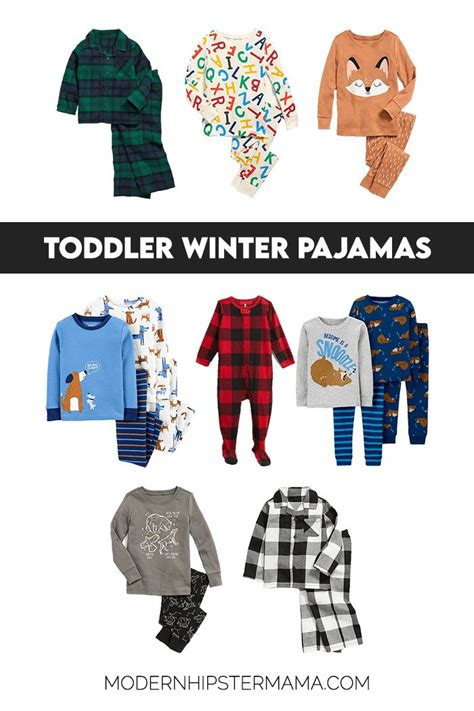 Best Toddler Boy Winter Pajamas Boys Winter Clothes Boys Winter