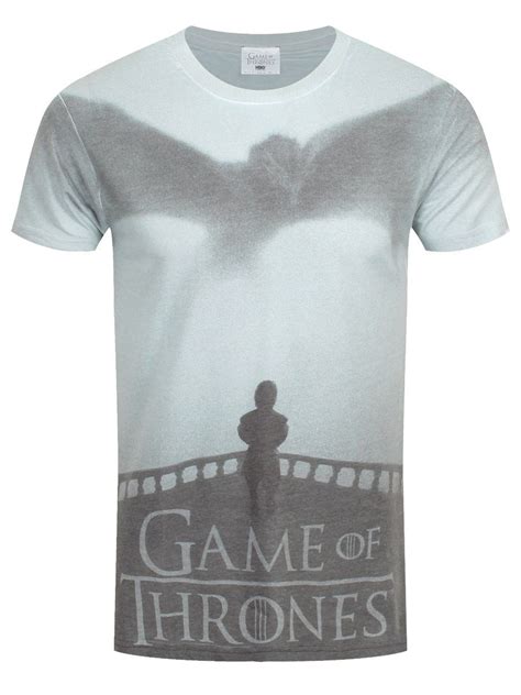 Game Of Thrones Dragon And Tyrion All Over Sub Mens T Shirt Tyrion