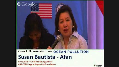 Livestream Discussion On Ocean Pollution Effects Of