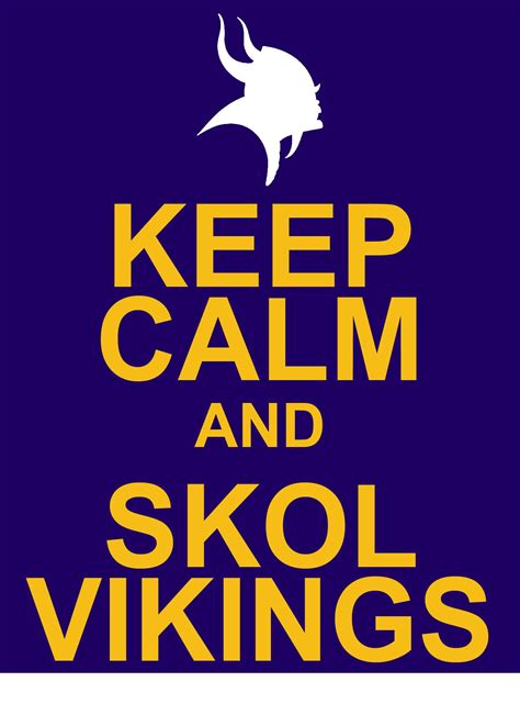 The minnesota vikings were the most impacted by injuries during the nfl 2016 regular season by two different injury metrics. Keep Calm and Skol Vikings! | Minnesota | Pinterest