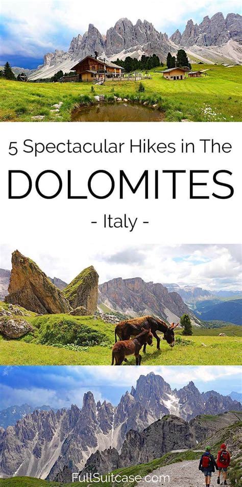 5 Stunning Easy Day Hikes In The Dolomites Italy Tips And Map Italy