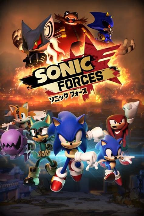 Sonic Forces 2017 Nintendo Switch Box Cover Art Mobygames