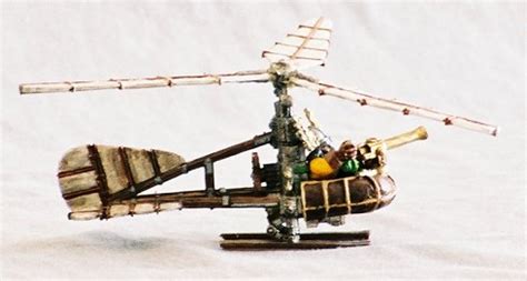 The gyrocopter is a small yet nimble war machine. Games Workshop Gyrocopter
