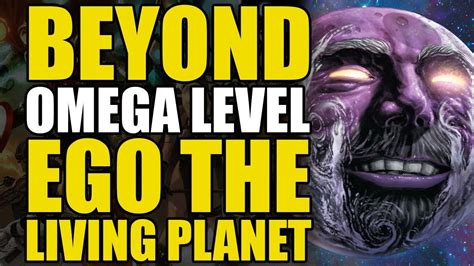 Beyond Omega Level Ego The Living Planet Comics Explained Youtube