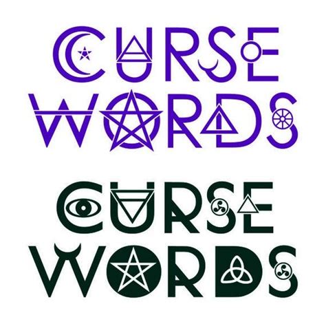 Download Curse Words Witch Halloween Cuttable SVG PNG DXF & eps ...