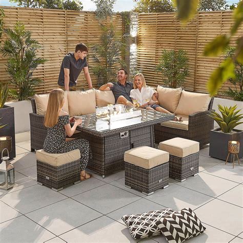Outdoor Dining Sets With Fire Pit Signature Design By Ashley Windon