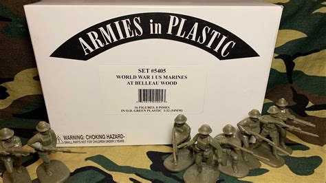Armies In Plastic Ww1 Us Marines At Belleau Wood Army Men Review