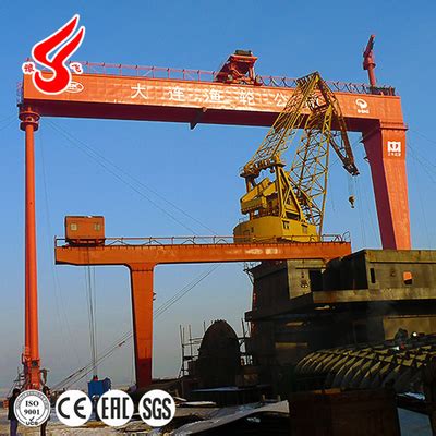 Rail Mounted Shipbuilding Gantry Crane Shipyard Gantry Crane For Sale