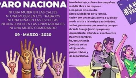 Llegué a mi primer grupo, hice un pase de lista simbólico para notar la ausencia del 70% del grupo, y tuvimos una dinámica en torno a teoría sobre. En el paro nacional de mujeres, los hombres pueden apoyar ...