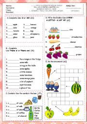 Which is the best worksheet for 1st grade tamil? 6th grade 1st term second exam - ESL worksheet by sevim-6