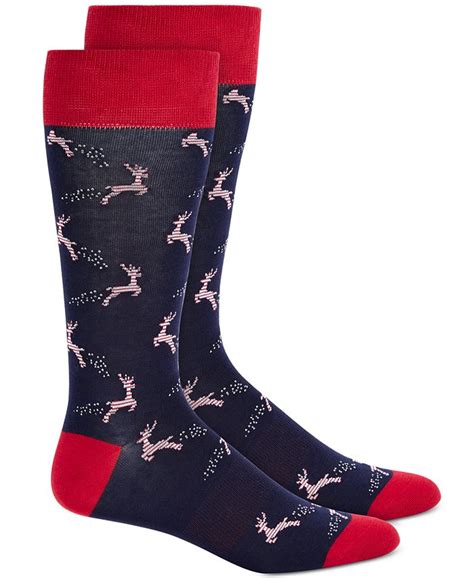 Bar Iii Mens Reindeer Socks Created For Macys Macys