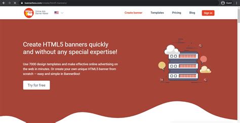 How To Make A Banner In Html Free Html 5 Banner Templates